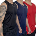 Kit com 3 Regatas Masculinas
